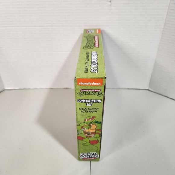Teenage Mutant Ninja Turtles Construction Set Cheapskate W/ Ralph Raphael TMNT - Picture 3 of 5